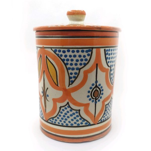 Moroccan Pottery Kitchen Container