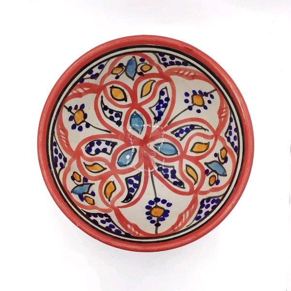 Moroccan Ceramic Bowl - 6.3 inch