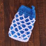 Blue Soap Glove