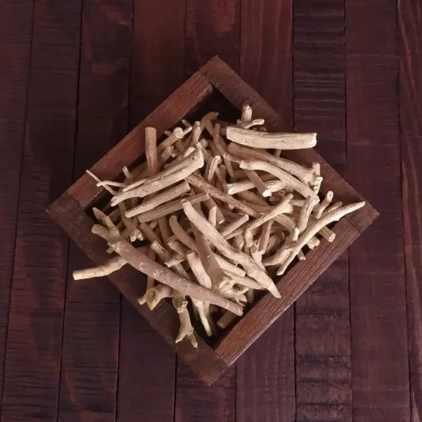Ashwagandha (Withania somnifera) is a powerful adaptogenic herb known for its stress-reducing, energy-boosting, and immune-supporting properties. Used for centuries in Ayurvedic medicine, it helps the body adapt to stress, promotes relaxation, and enhances overall well-being. It is available in dried root form or finely ground powder for versatile use. What makes it unique? Ancient Ayurvedic Remedy – Used for over 3,000 years to support vitality and balance. Adaptogenic Properties – Helps the body cope with stress naturally. Supports Mental Clarity & Focus – Aids in cognitive function and relaxation. Versatile Use – Can be brewed into tea, blended into drinks, or taken as a supplement. What are its key benefits? Reduces stress and anxiety naturally. Enhances energy levels and stamina. Supports restful sleep and relaxation. Promotes cognitive function and mental clarity. Strengthens the immune system. Aids muscle recovery and endurance. Who is it for? Individuals dealing with stress, anxiety, or sleep issues. Those looking for natural energy and endurance support. People interested in Ayurvedic health and herbal wellness. Individuals aiming to enhance mental clarity and relaxation. How is it used? Tea/Infusion: Boil Ashwagandha root in water for 10-15 minutes, strain, and drink. Powder: Mix in warm milk, smoothies, herbal blends, or teas. Capsules or Extracts: Used as a supplement for daily wellness. What is its story? Ashwagandha has been a staple in Ayurvedic medicine for thousands of years, known as “Indian Ginseng” for its rejuvenating properties. It is believed to promote balance, inner strength, and longevity, helping individuals achieve mental and physical harmony. Product Attributes Usage: Brew into tea, mix into drinks, or take as a supplement. Target Audience: Ideal for individuals seeking stress relief, relaxation, energy, and cognitive support. Main Benefits: Reduces stress, anxiety, and fatigue. Enhances focus and cognitive function. Boosts immune system and overall vitality. Promotes restful sleep and relaxation. Precautions: Consult a healthcare professional before use if pregnant, nursing, or taking medication. Formulation: 100% pure Ashwagandha root or powder, free from additives or preservatives. Features: Traditional Ayurvedic herb. Rich in natural adaptogens. Supports energy, relaxation, and well-being. Versatile use in tea, smoothies, or herbal remedies. Focus Keywords Ashwagandha, Withania somnifera, adaptogenic herb, natural stress relief, herbal supplement for anxiety, Ayurvedic wellness, cognitive support herbs, immune-boosting herbs, herbal remedy for fatigue, energy-enhancing herbs, relaxation and sleep aid, herbal powder for vitality, holistic health supplements, anxiety relief tea, stress-busting superfood, herbal medicine for relaxation, organic adaptogen supplements, natural energy booster, traditional Ayurvedic herbs.